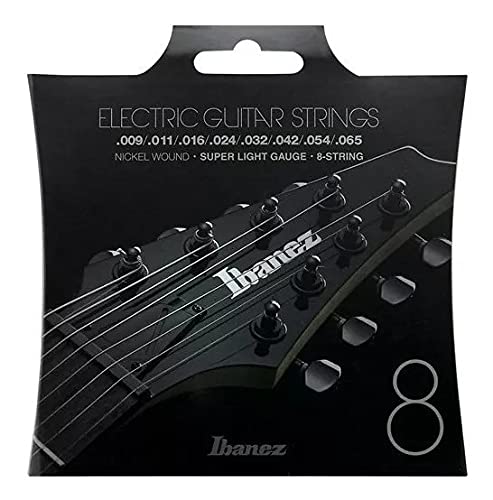 Amazon.co.jp: Ibanez / IEGS8 Super Light Gauge 8 Strings
